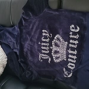 Juicy couture hoodie navy blue